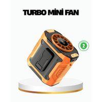 Turbo Mini Taşınabilir Fan – 100 Kademeli Dijital Hız Kontrolü Ve Type-c Şarj (kopya)