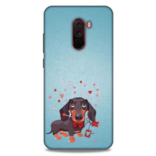 Animax Aşık Köpek Xiaomi Pocophone F1 Kılıf Desenli Silikon
