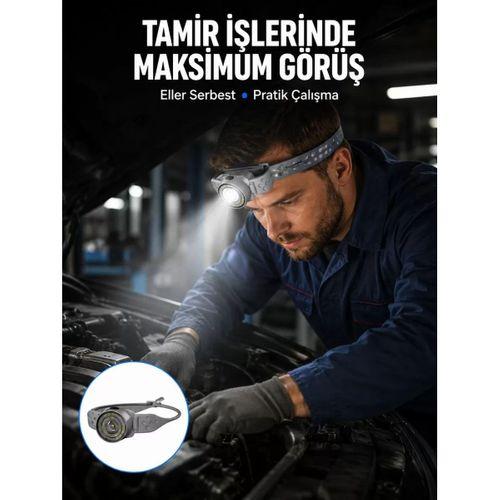 Led Kafa Feneri Eller Serbest Kullanım İçin Güçlü Işık Kaynağı