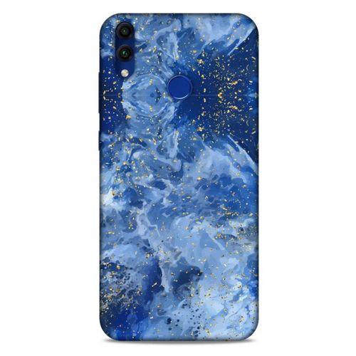 Huawei Honor 8C Uyumlu Kılıf Mavi Delisi (9) Kılıf Mürekkep