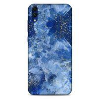 Huawei Honor 8C Uyumlu Kılıf Mavi Delisi (9) Kılıf Mürekkep