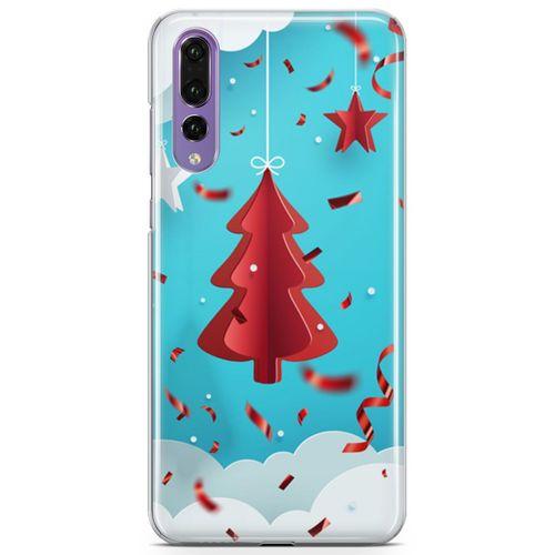 Huawei P20 Pro Kılıf Yılbaşı Hediyesi Arka Kapak Koruma Desenli Full Koruyucu