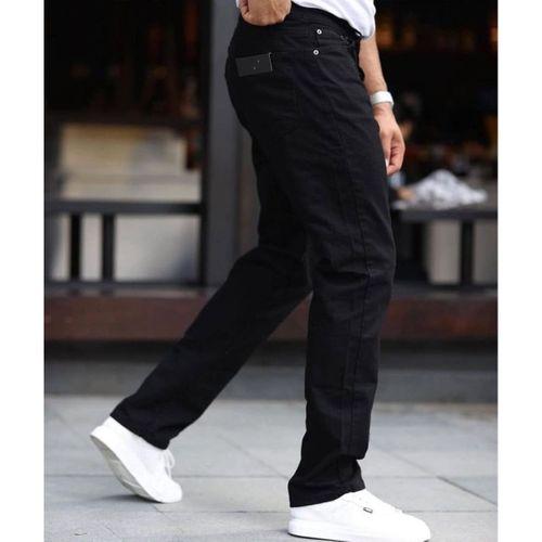 Erkek Siyah Baggy Jean