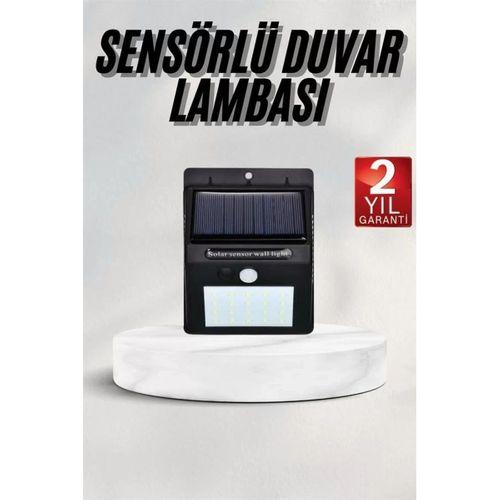 Bahçe Aydınlatması Güneş Enerjili Led Işık Lamba Sensörlü Dekoratif