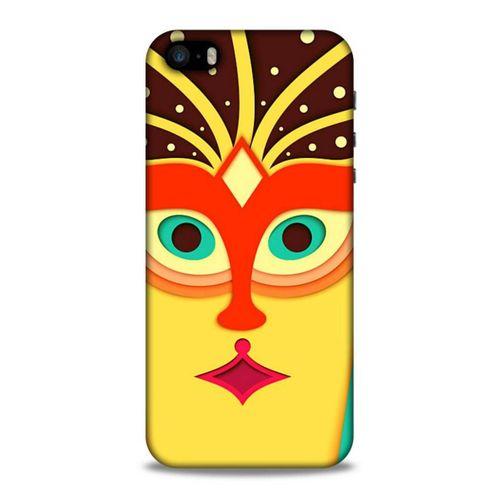 Lopard Apple Iphone 5S Uyumlu Kılıf Soyut Sanat (1) Baskılı Kılıfı