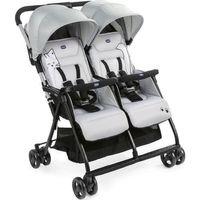 Chicco Ohlala Twin İkiz Bebek Arabası Silver