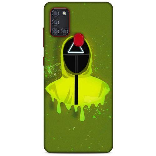 Samsung Galaxy A21s Uyumlu Kılıf Squid Game (32) Soft Silikon Kılıf Youra