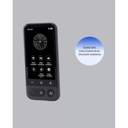 139 Dil Destekli Taşınabilir Sesli Çevirmen Cihazı