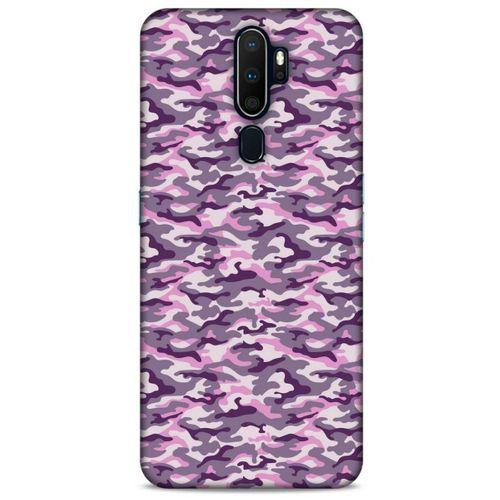Kamuflaj 03 Oppo A5 2020 Kılıf Silikon Kapak