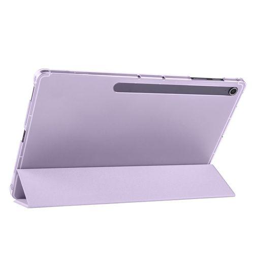 Galaxy Tab S10 FE Plus Zore Smart Cover Kalem Bölmeli Standlı 1-1 Kılıf