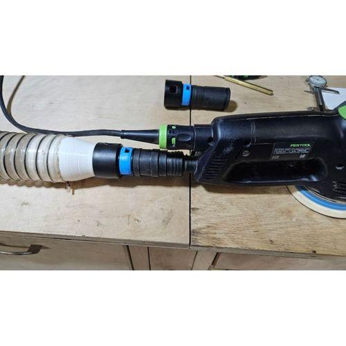 Toz Toplama Adaptörü 2 1/2 Flex Hortumdan Cen Tech Quick Click Sisteme 3D Baskı (Bu ürün Sadece Plastik parçadır - Almadan Önce Soru Sorabilirsiniz)