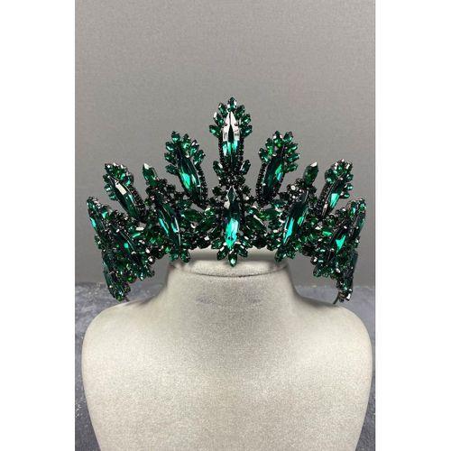 Dalia Yüksek Taşlı Gelin Kına Tacı