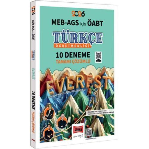 2026 MEB AGS ÖABT Türkçe Öğretmenliği Tamamı Çözümlü 10 Deneme Yargı Yayınları