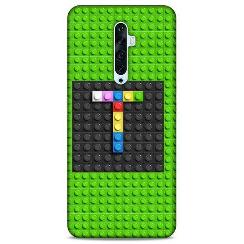 Lopard Oppo Reno 2z Uyumlu Kılıf BloX (32) Soft Silikon Kılıf T Harfi