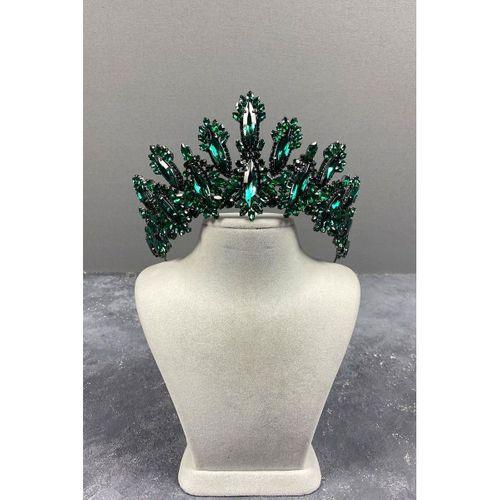 Dalia Yüksek Taşlı Gelin Kına Tacı