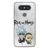 LG K41S - K51S Uyumlu Kılıf Rick And Morty (4) Koruma Kılıfı Eye Patch Morty