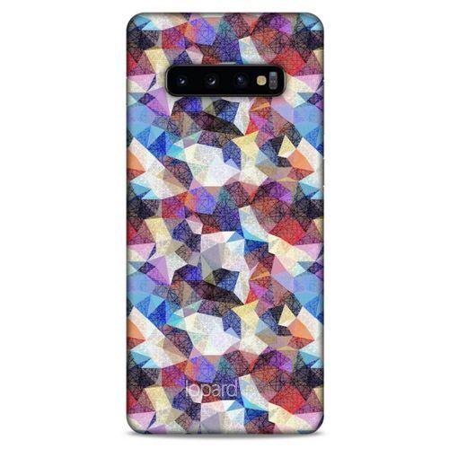 Samsung Galaxy S10 Plus Kılıf Pastel Renkler (5) Koruma Kabı Beyaz Lacivert