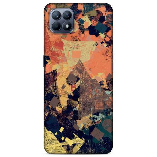 Lopard Huawei P40 Lite Uyumlu Kılıf Soyut Sanat (35) Baskılı Fit Design Kılıf