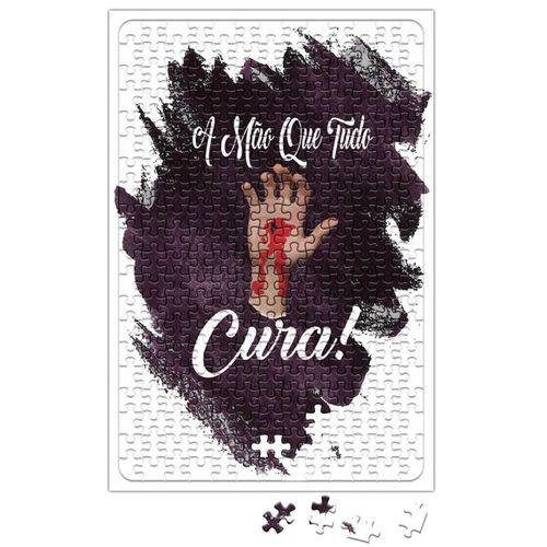 Jesus A Mao Que Tudo Cura Puzzle 240 Parça Yapboz