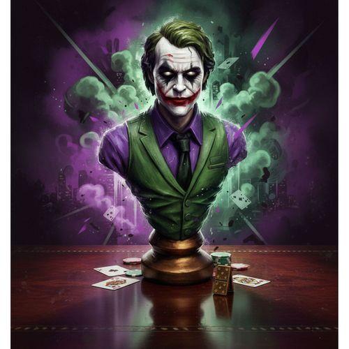 Polyester Joker Figür