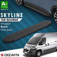 S-Dizayn Peugeot Boxer 3 Orta Şase Skyline Siyah Yan Basamak 253 Cm 2006 Üzeri A+ Kalite