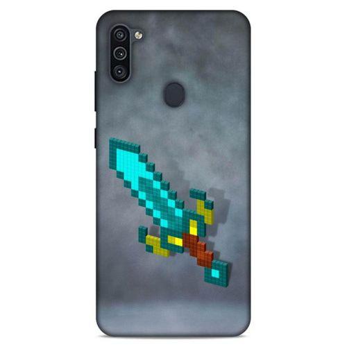 Lopard Samsung Galaxy M11 Uyumlu Kılıf PiXel (39) Liquid Crystal Kılıf Kılıç