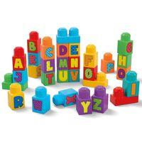 HRR60 Mega Bloks Alfabeli Blok Çantası 30 parça +1 yaş