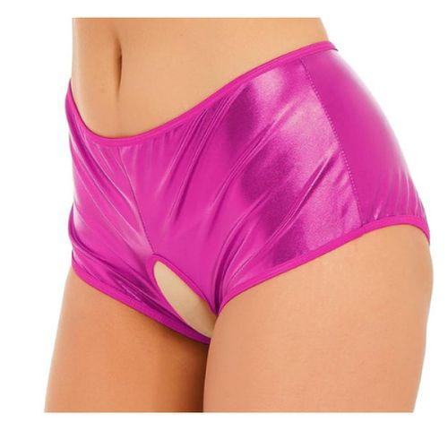 Fantezi Özel Bölgeleri Açık Parlak Külot