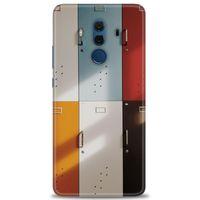 Huawei Mate 10 Pro Kılıf HD Baskılı Kılıf - Renkli Kapılar + Tam Ekran Koruyucu
