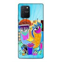 Samsung Galaxy S10 Lite Uyumlu Kılıf Face'X 28 Arka Kapak Sanatsal