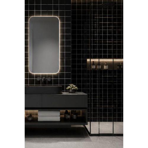 Kendinden Yapışkanlı 60cm x 3 Metre Rulo Siyah Kare Köpük Duvar Paneli Kağıdı CYCZT00157