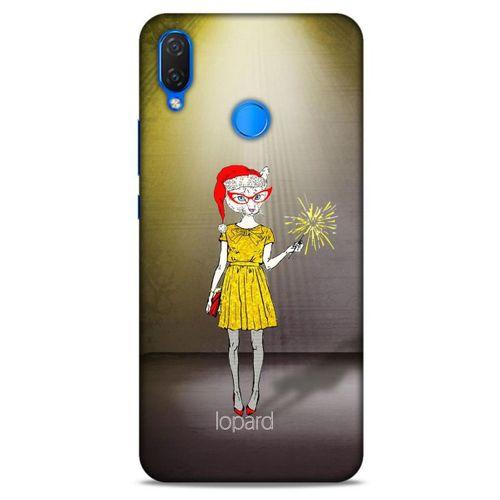 Huawei Psmart 2019 Kılıf FunnyMaX (32) Soft Silikon Kılıf Turuncu Kahve
