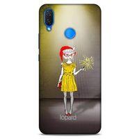 Huawei Psmart 2019 Kılıf FunnyMaX (32) Soft Silikon Kılıf Turuncu Kahve