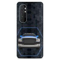 Lopard Xiaomi Mi Note 10 Lite Uyumlu Kılıf PickUpX (8) Baskılı Kılıf Gece Mavi