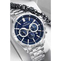 Slazenger Çelik Kordon İç Fonksiyonları Aktif 10 Atm+Bileklik Hediyeli Erkek Kol Saati VS.BLKT.0799