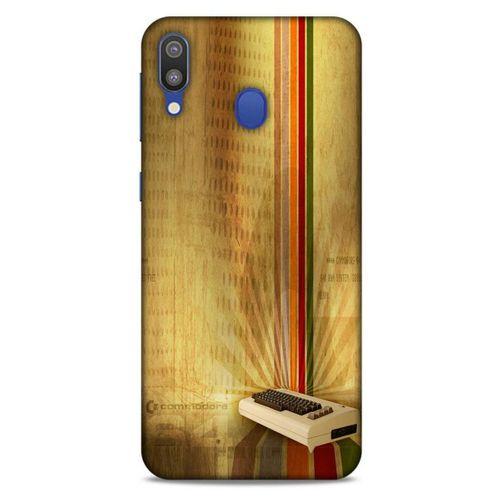 Retro (28) Desen Arka Kapak Renkli Samsung Galaxy M20 Kılıf