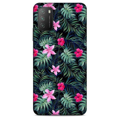 Lopard Xiaomi Poco M3 Uyumlu Kılıf Botanix (32) Soft Silikon Kılıf