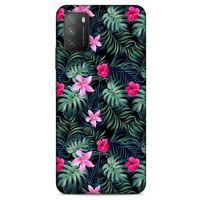 Lopard Xiaomi Poco M3 Uyumlu Kılıf Botanix (32) Soft Silikon Kılıf