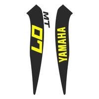 YAMAHA Yamaha Mt07 2014 - 2017 Uyumlu Sarı Depo Sticker Set