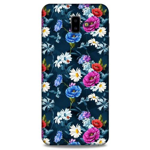 Samsung Galaxy J6 Plus Uyumlu Kılıf Mavi Delisi (43) Thin Fit Kılıf Yaz