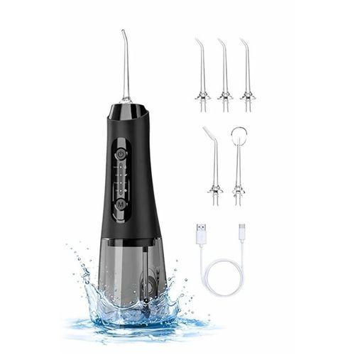 Ağız Duşu Diş Bakım Cihazı 4 Modlu Diş Arası Temizleyici 320ml 5 Başlıklı 1500 Mah Kablosuz