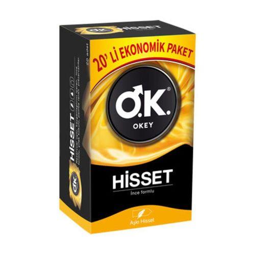 Okey Hisset Prezervatif 20'Li