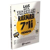 8. Sınıf LGS Best Of Yazarlar Karması 7 li Deneme Video Çözümlü Saydam Yayınları