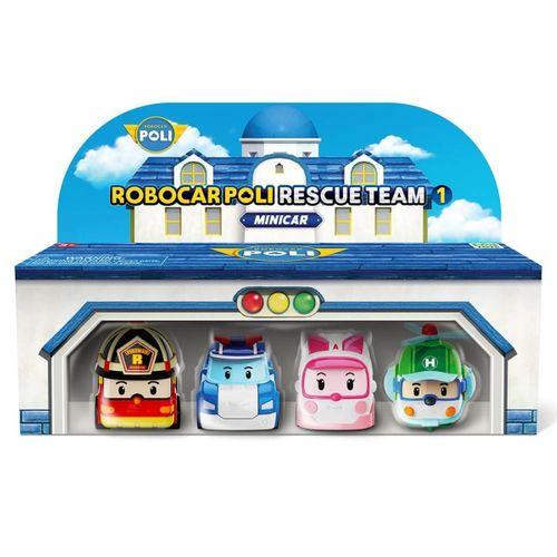 Robocar Poli Mini Kasabanın Kurtarma Araçları 4'lü Set 0760