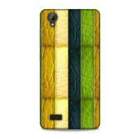 Vestel Venüs V5 Kılıf Patchwork (37) Silicone Cover Sarı Lacivert