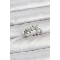 Pirinç Yıldız Model Gümüş Renk Kadın Yüzük