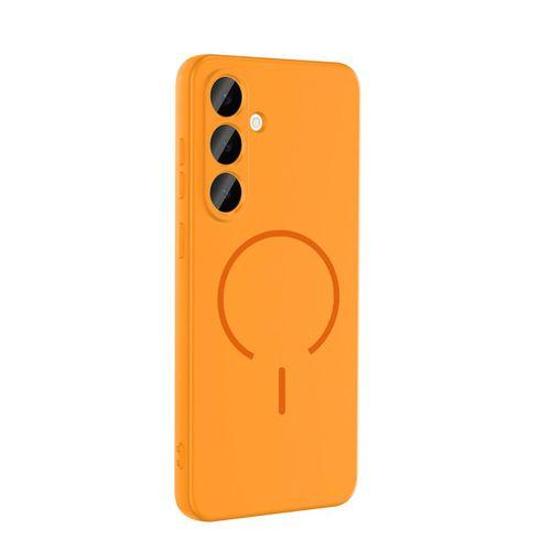 Galaxy S23 FE Kılıf M-safe Şarj Özellikli Zore Meta Kapak