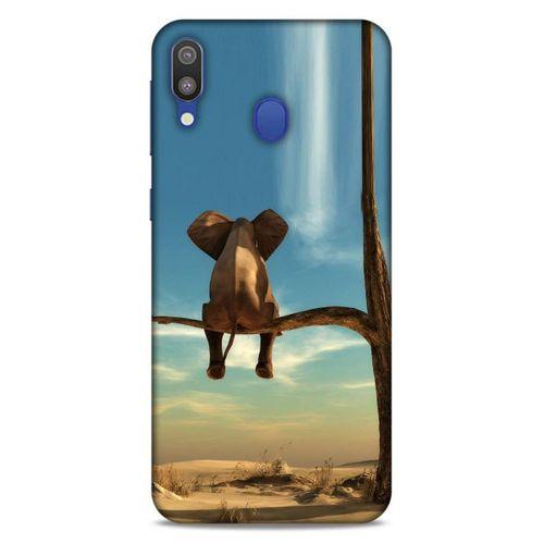 Lopard Samsung Galaxy M20 Uyumlu Kılıf Manipülasyon ☻ (3) Kapak Baskılı