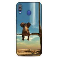 Lopard Samsung Galaxy M20 Uyumlu Kılıf Manipülasyon ☻ (3) Kapak Baskılı