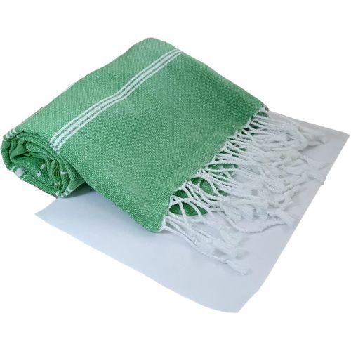 Peştemal Çabuk Kuruyan Plaj Havlusu (Yeşil/Green)